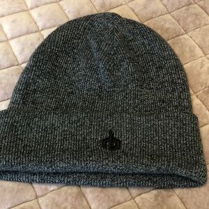 Rag & Bone Charcoal Knit Hat